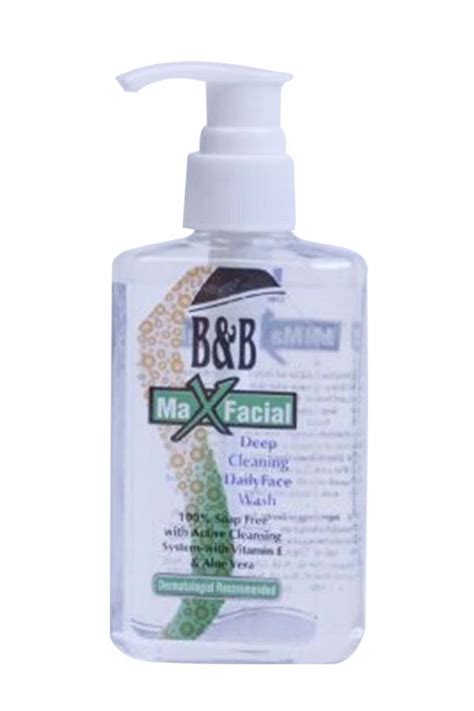 Max Facial Deep Cleaning Face Wash | B&B Dermaceuticals