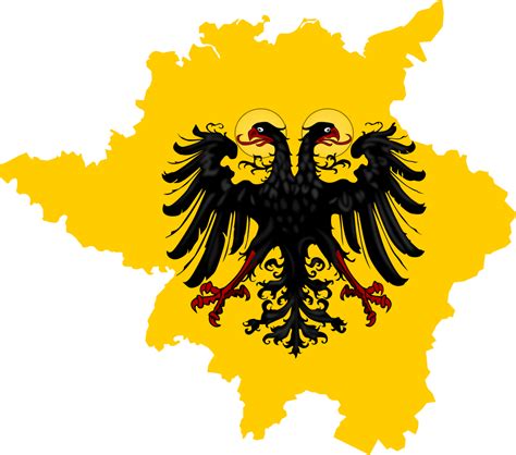 Holy Roman Empire flag map by ShitAllOverHumanity on DeviantArt