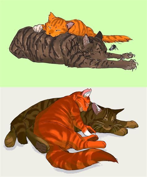 Are they both Squirrelflight and Bramblestar because the second one is ...