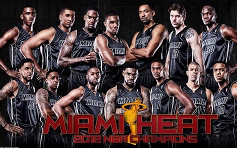 Miami Heat 2015 Roster Wallpapers - Wallpaper Cave