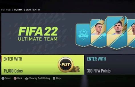 FIFA 22 FUT Draft: How To Enter And Top Five Tips