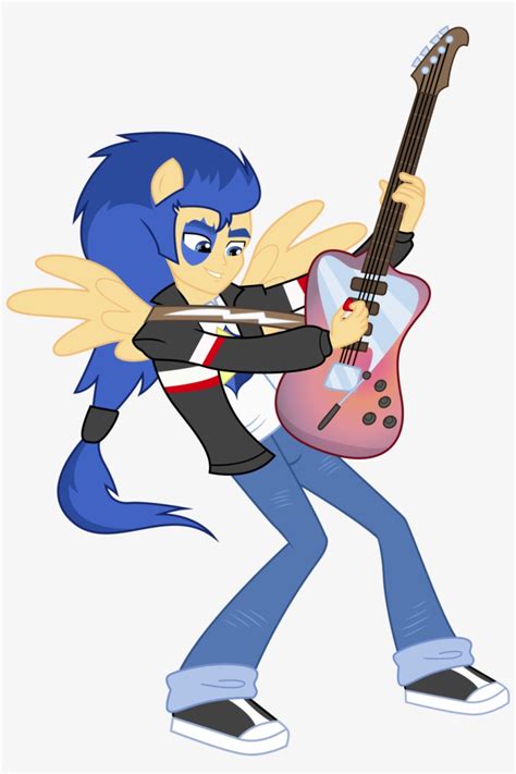 Fanmade Rockin Rainbow Flash Sentry - Mlp Eg Flash Sentry - Free ...