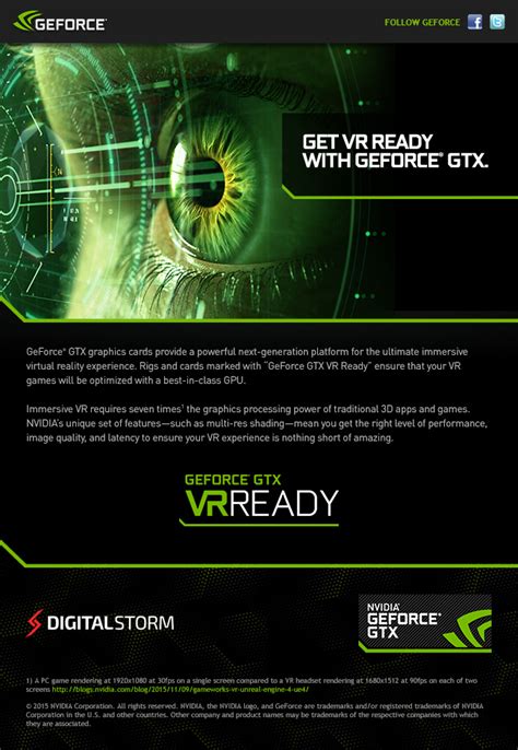 NVIDIA VR Ready | Digital Storm