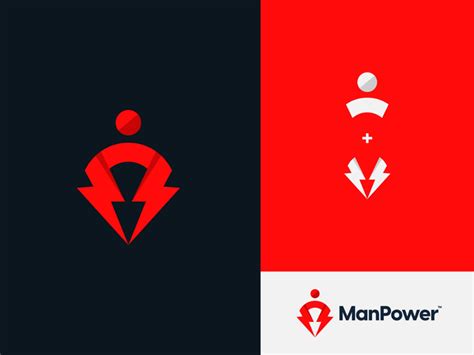 ManPower Logo Design Concept by Freelancer Iqbal | Logo Designer | Visual Identity Designer on ...