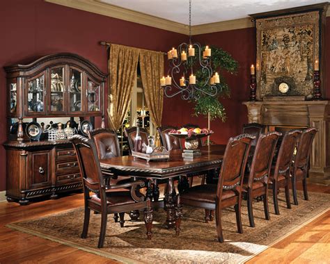best-classic-dining-room-design-ideas-with-rectangle-dark-brown-wood-dining-table-and-antique ...