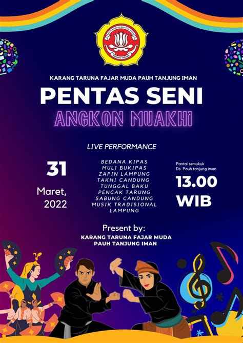 Poster Pentas seni budaya tradisional | Pelampung, Desain grafis, Seni