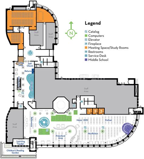 Small Public Library Floor Plans - floorplans.click