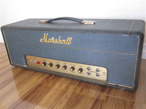 1966 VINTAGE MARSHALL JTM45 AMPLIFIER HEAD > Amps & Preamps | Royal ...