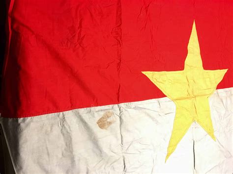 Viet Cong Regimental Size Flag Large 5 feet by 5 1/2 feet Multi-piece ...