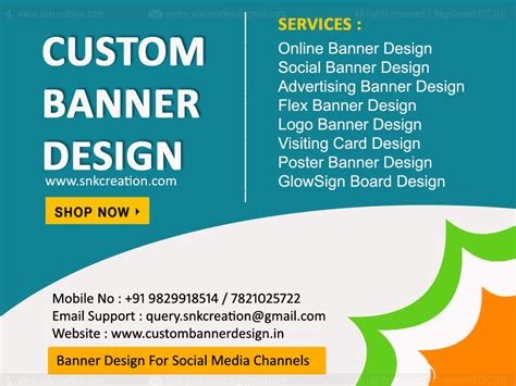 Custom Banner Poster Design: all banner design printing