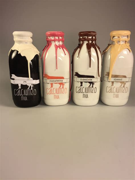 Milk bottle packaging design by Kristen Ciccolella at Coroflot.com