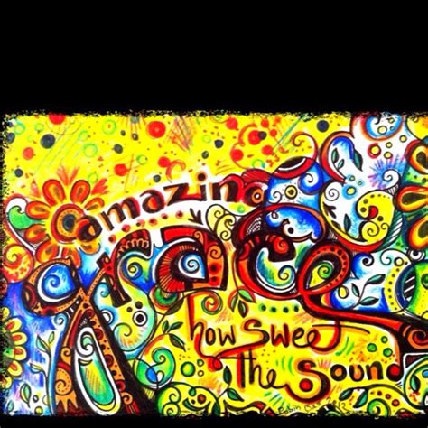 Amazing Grace. | Art journal, Amazing grace, Illustration art