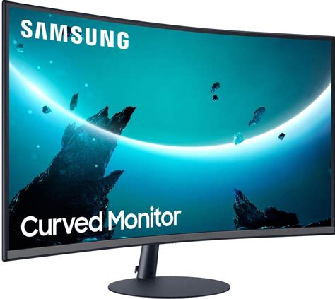 Samsung LC27T55 T55 27” Full HD (1920x1080) 75Hz 4ms VA Curved Monitor ...