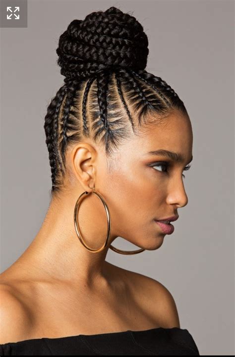 15 Best Ideas Braided Bun Updo African American Hairstyles