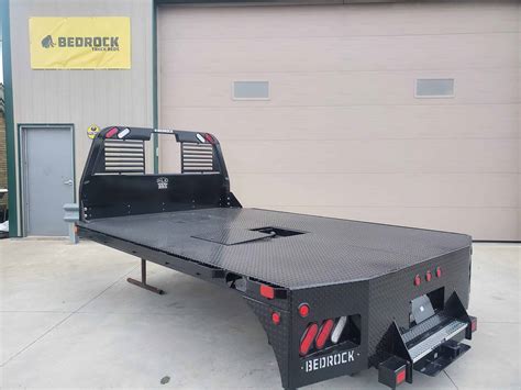 97" x 136" Bedrock Diamond Series Steel Flatbed - ALE Truck Beds