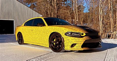 Custom Dodge Charger R/T Pays Tribute to Fallen Roadside First ...