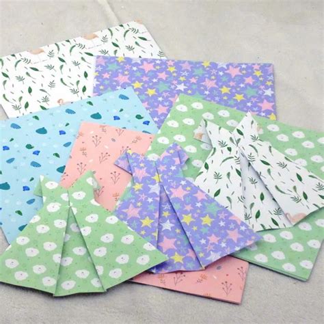 45pcs Modern Floral Pattern DIY Kids Origami Paper Scrapbooking Decoration Background Handmade ...