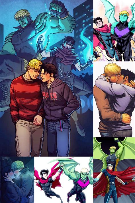 Wiccan & Hulkling | Marvel and dc characters, Wiccan marvel, Marvel ...