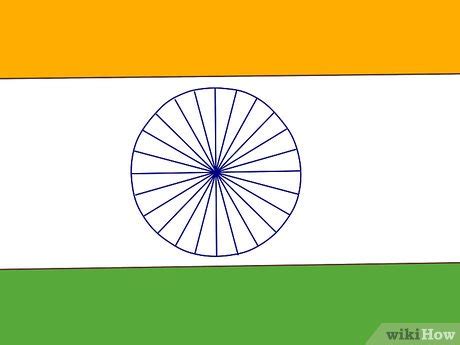 How to Draw the Indian Flag: 7 Steps (with Pictures) - wikiHow