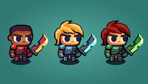 Hero Knight - 2D Platformer Character Sprites | GameDev Market