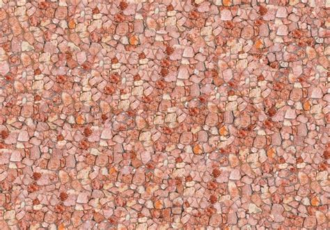 Seamless red stone wall - texture ... | Stock image | Colourbox