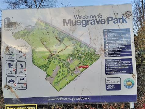 Musgrave Park Hospital Map