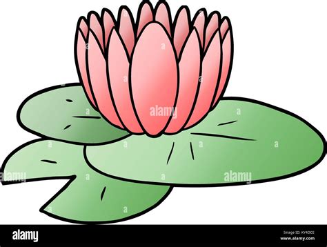 cartoon water lily Stock Vector Image & Art - Alamy