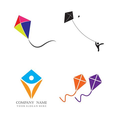 kite logo vector 7882310 Vector Art at Vecteezy