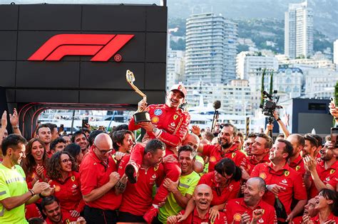 シャルル・ルクレール F1モナコGP優勝「言葉にならない…父に思いを馳せていた」 【 F1-Gate .com