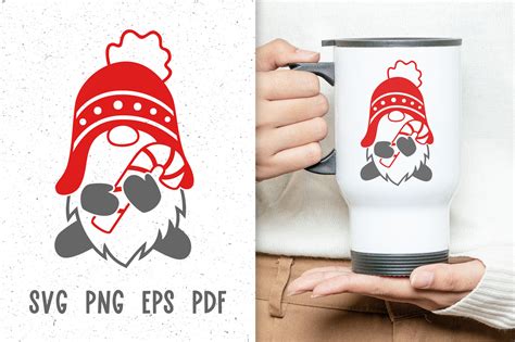 Christmas mug designs svg Christmas gnome svg files for cricut By Green Wolf Art | TheHungryJPEG