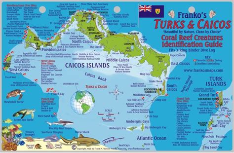 Turks and Caicos Fish Card | Franko's Fabulous Maps of Favorite Places ...