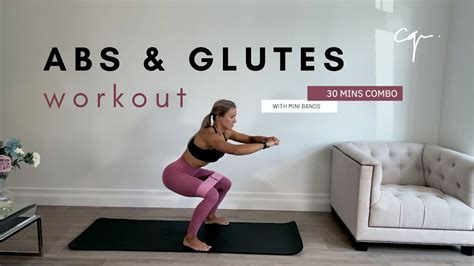 Abs and Glutes Workout Combo - 30 Minutes with Mini Band - Caroline Girvan