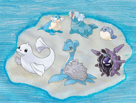 Water/Ice Pokemon by Manaki267 on DeviantArt