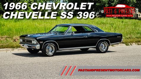 1966 Chevrolet Chevelle SS Black 396 112018 - YouTube