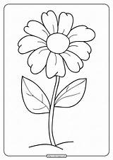 Free Printable Flower Coloring Pages For Toddlers  Free Coloring Sheet sketch template