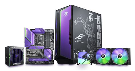 MSI Launches Full Range of Neon Genesis Evangelion PC Components ...