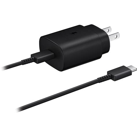 Original Samsung 25W Super Fast Charger And USB C Cable Compatible with Galaxy Book 2 - Samsung ...