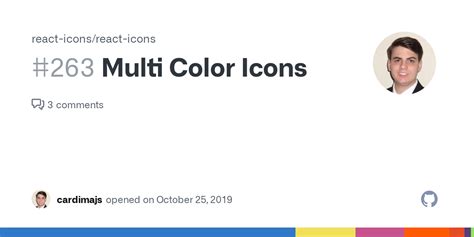 Multi Color Icons · Issue #263 · react-icons/react-icons · GitHub