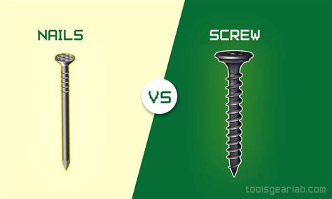 Nails Vs Screws - What's The Difference? ( Included 15 Different Types ...