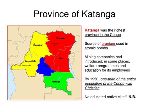 PPT - Secession of Katanga 1960 - 1965 PowerPoint Presentation, free ...