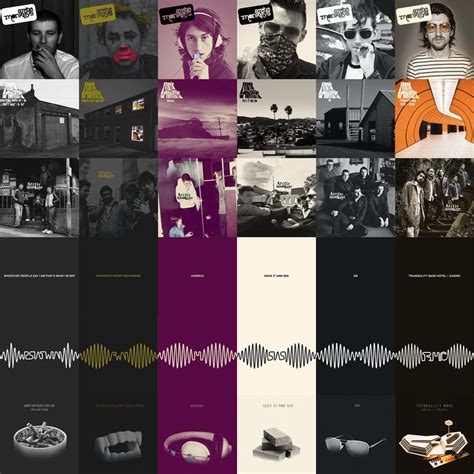 All of the Albums in the style of all of the Albums [OC] : arcticmonkeys | Arctic monkeys ...