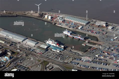 Heysham town harbour bay hi-res stock photography and images - Alamy