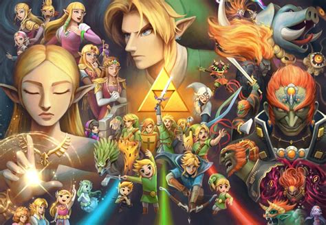 Download The Legend Of Zelda Characters 1299 X 900 Wallpaper Wallpaper ...