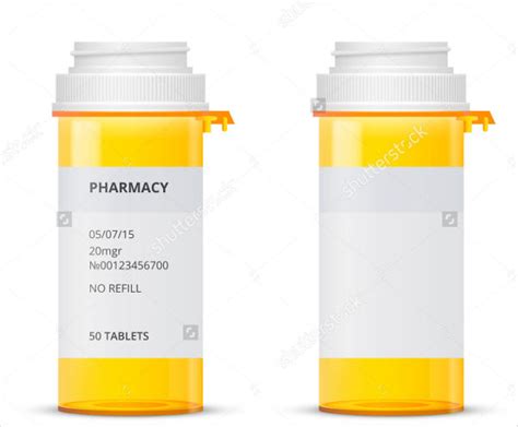 Medicine Bottle Label Template | printable label templates