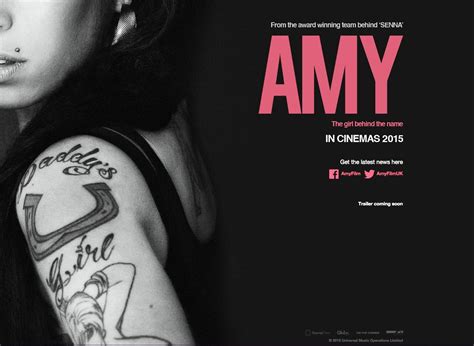 Official Poster for Amy Winehouse Documentary, 'Amy' | Cultjer