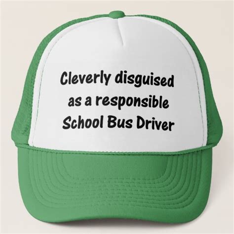 School Bus Driver Hat | Zazzle.com