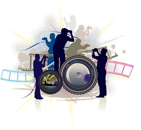 Cameraman Silhouette Illustrations, Royalty-Free Vector Graphics & Clip Art - iStock