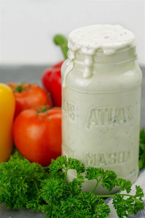 Homemade Buttermilk Ranch Dressing – Must Love Home