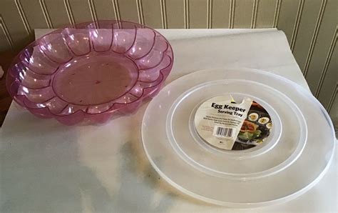 deviled egg tray with lid Never Used - Food Storage Containers