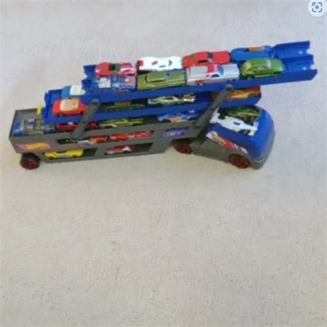 Hot Wheels | Toys | Hot Wheels Tractor Trailer Car Carrier Cars Not ...